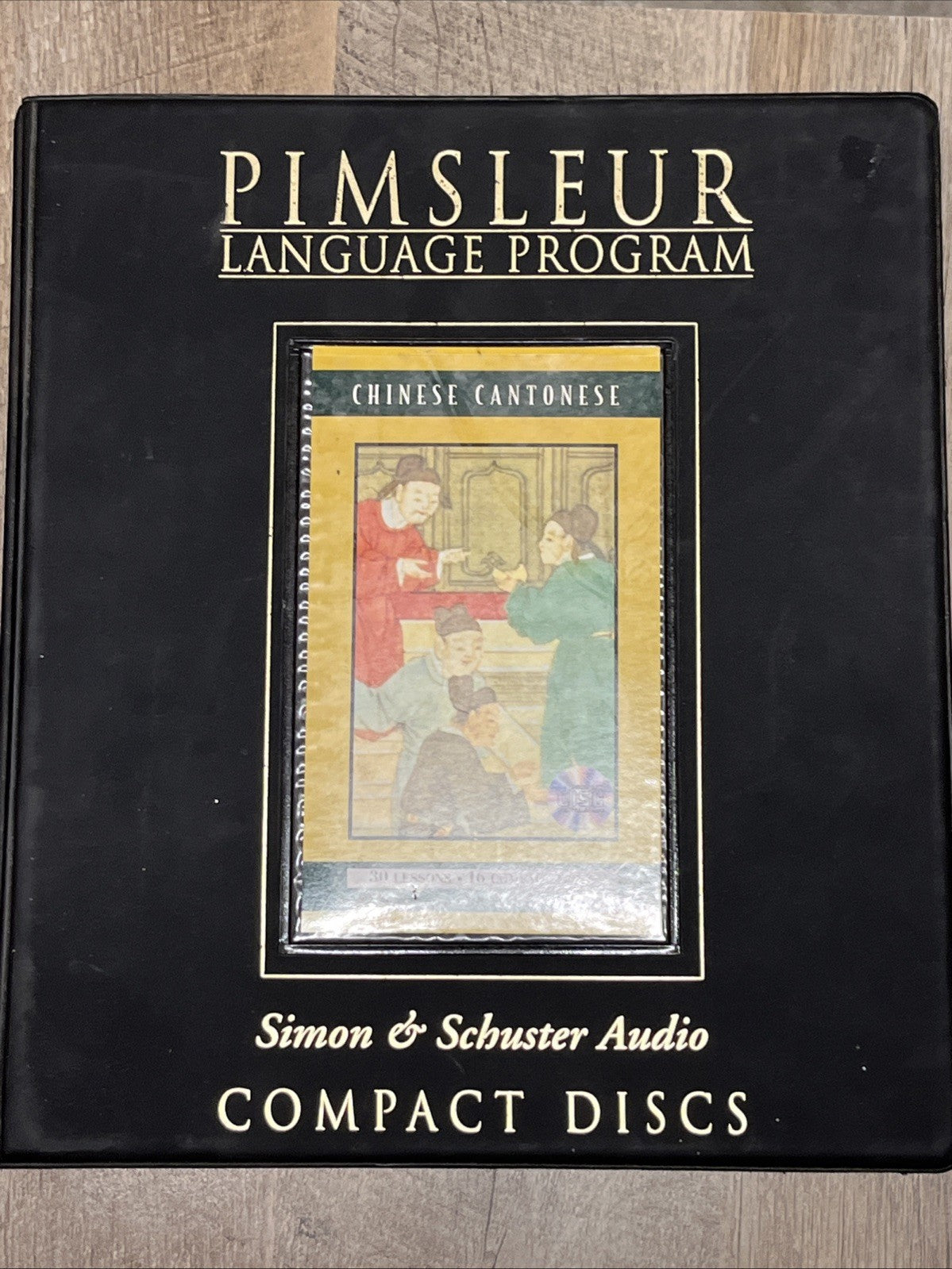 Pimsleur Chinese Cantonese Language  Program 15 Audio CDS & BOOK Missing Vol 3,4