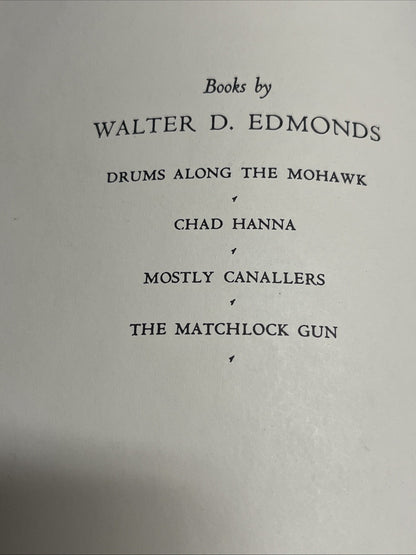 The Matchlock Gun 1st Edition Walter D. Edmonds Hardcover 1941
