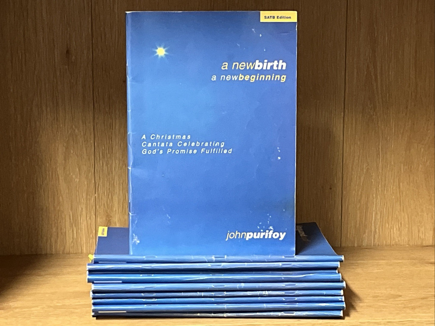 Lot of 11 New Birth A New Beginning A Christmas Cantata Celebrating John Purifoy