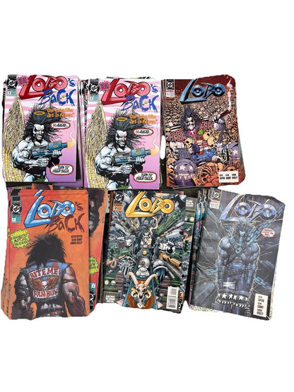 DC LOBO Lot Of 5 Lobo Issues#1 #2 #3 of 4 #4 & #4 of 4