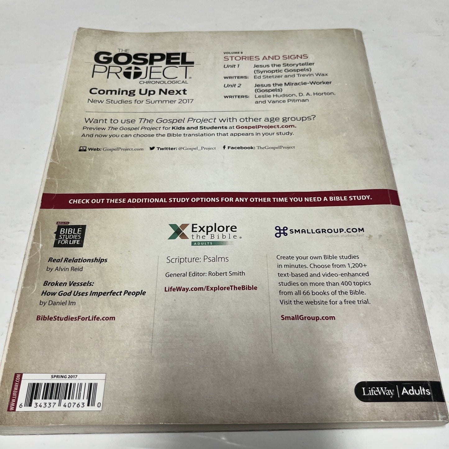 Gospel Project Chronological Vol 7  The Rescue Begins,Spring 2017: Leader Guide