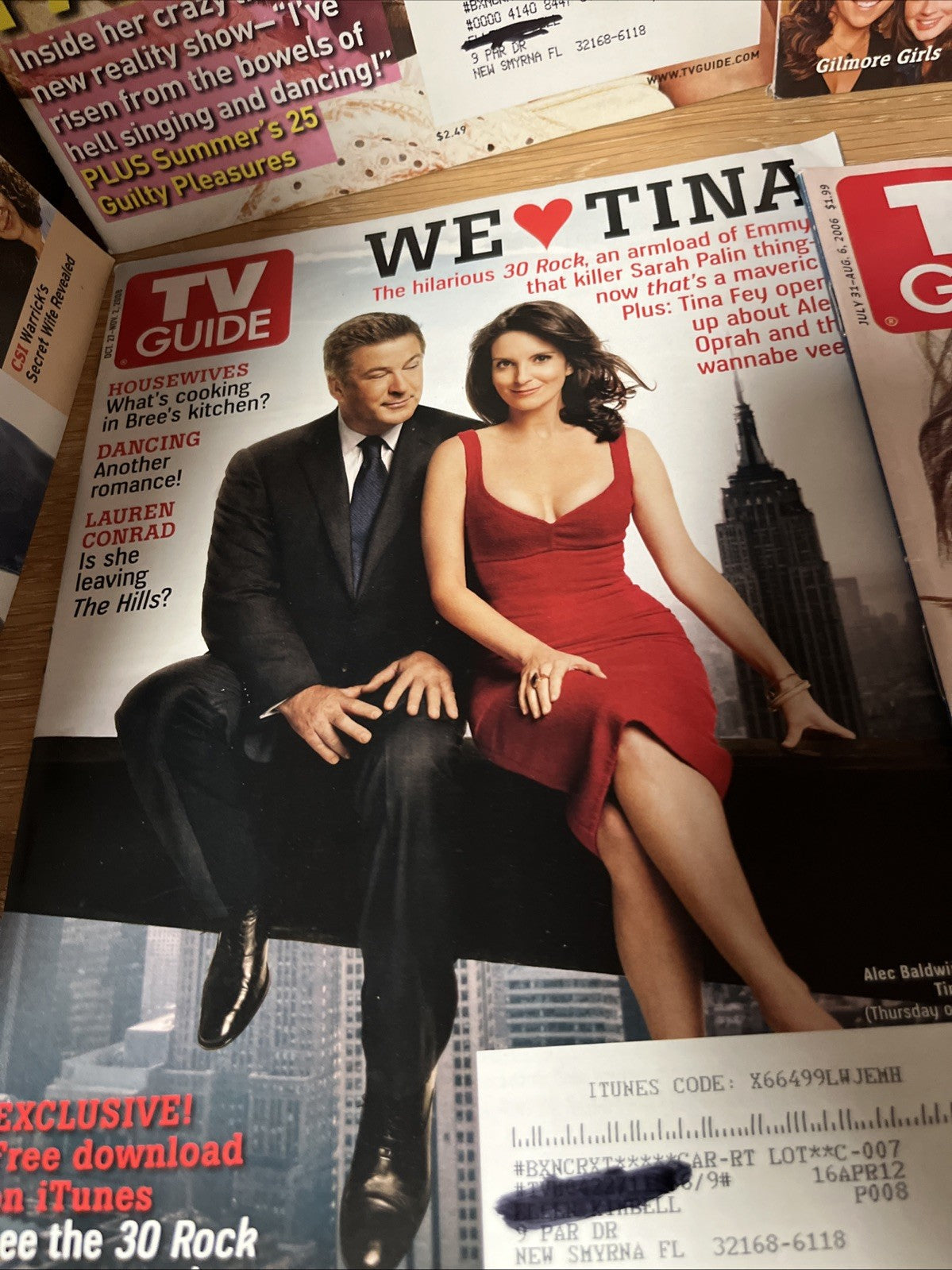 2000'S LOT OF 22 TV GUIDE MAGAZINES 2005 2006 2007  2008 2009 2010 2011