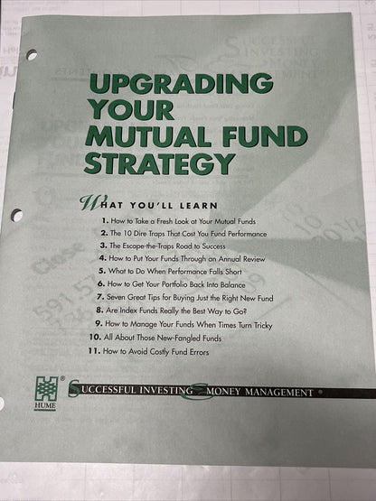 Upgrading Your Mutual Fund Strategy & A Crash Course In Confident Investing /CD