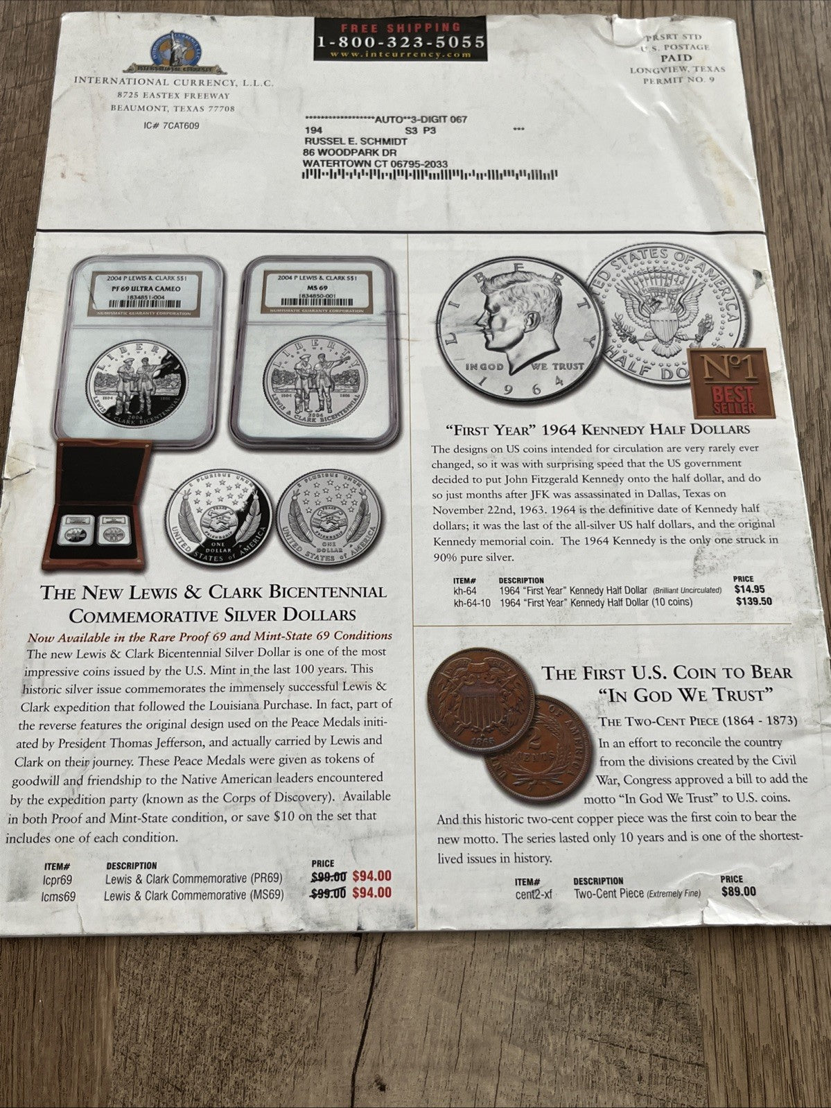 International Currency America’s Premium Coin Catalog 2009 Silver American Eagle