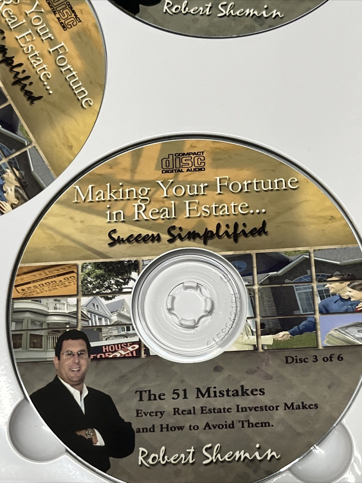 Making Your Fortune in Real Estate Success Simplified DVD Vol 1-6 Robert Shemin