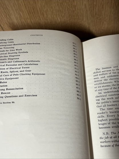 The Lineman's and Cableman's Handbook Fifth Edition Edwin Kurtz, Shoemaker 1976