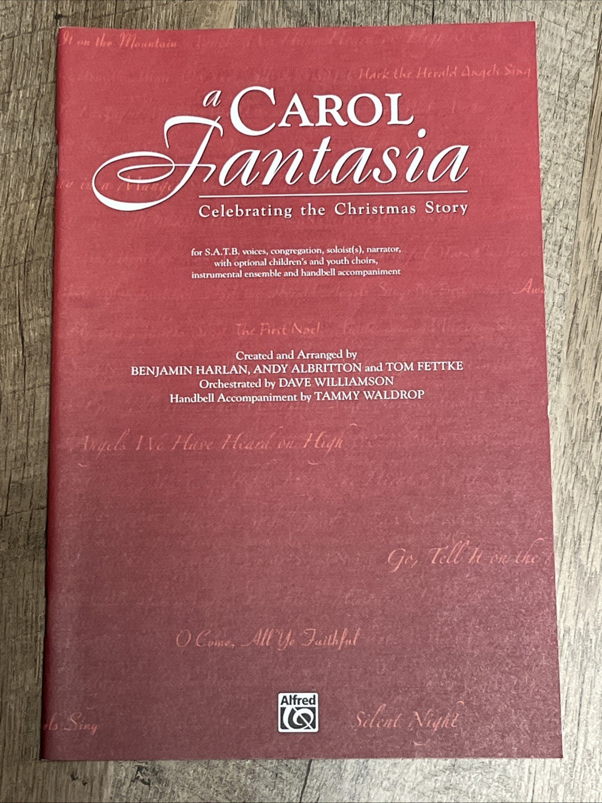 a Carol Fantasia: Celebrating the Christmas Story For SATB,Voices..
