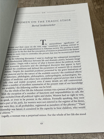 HISTORY DIALOGUES ON TRAGEDY ATHENIAN DRAMA THEORY By Barbara Goff Pamphlet