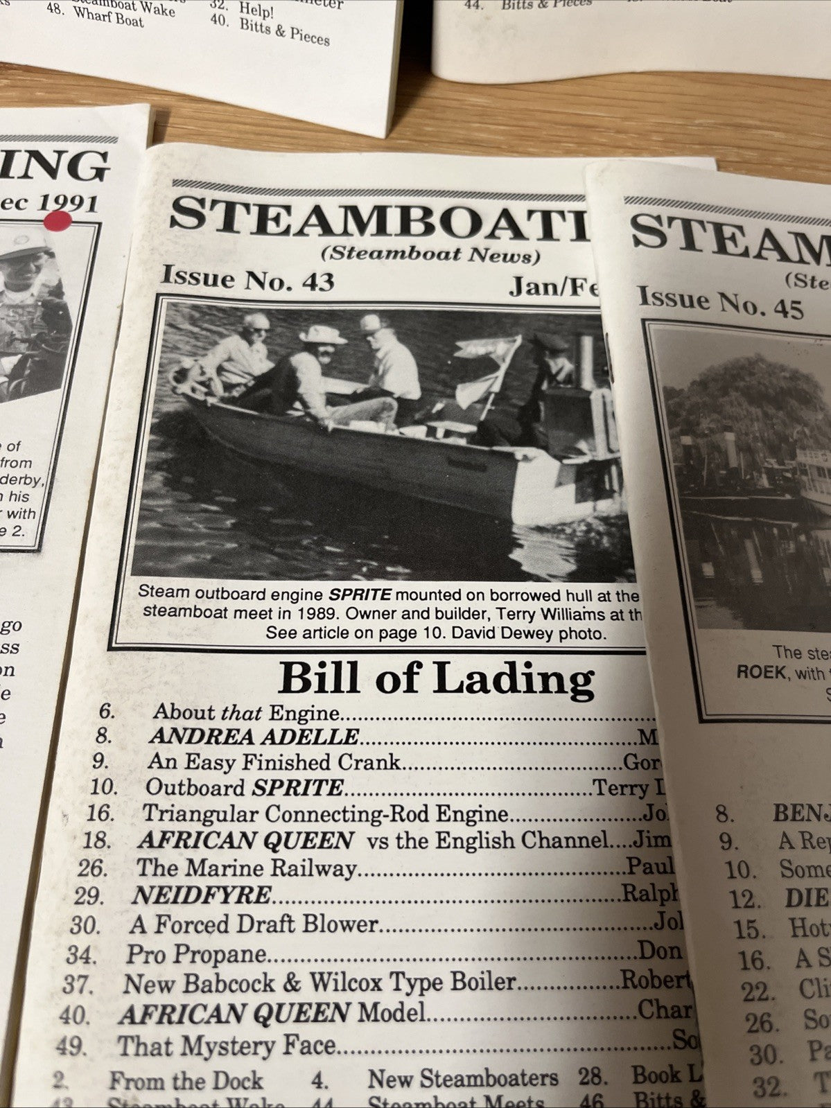 Lot of 13 Steamboating News Issues Mag Fomerly Steamboat News 1990/1991/1992