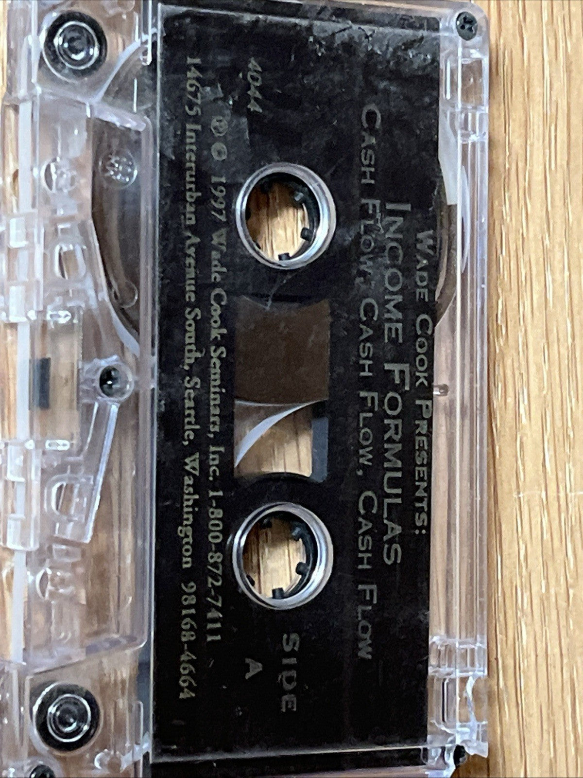 Lot of 13 Cassette Tape Cash Flow Formulas, Make Money,Financial Income Formula
