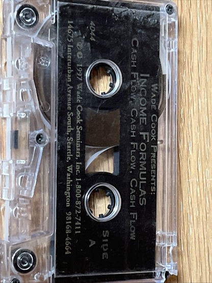 Lot of 13 Cassette Tape Cash Flow Formulas, Make Money,Financial Income Formula