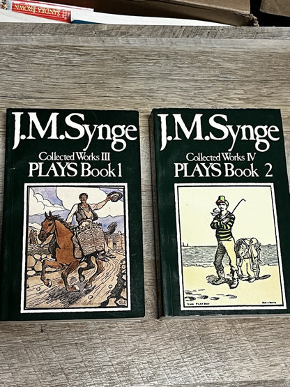 J. M. Synge Collected Works Vol. 3 & 4: Plays Book 1 & 2