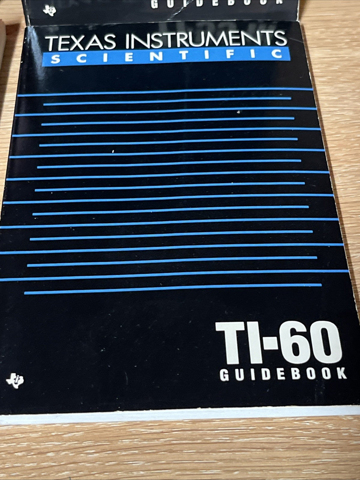 Texas Instruments Scientific TI-55 111/ TI-60/ TI-34 Comp Math Guide Book Manual