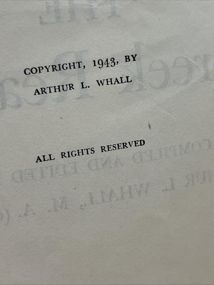 A L WHALL, compiled and / The Greek Reader 1st Edition 1943