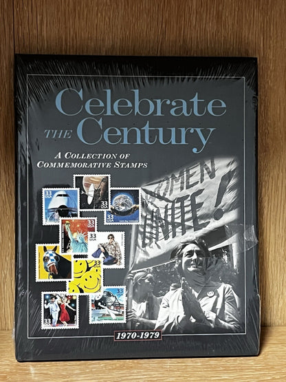 Celebrate the Century 1970-1979 A Collection of Commemorative Stamps Sealed