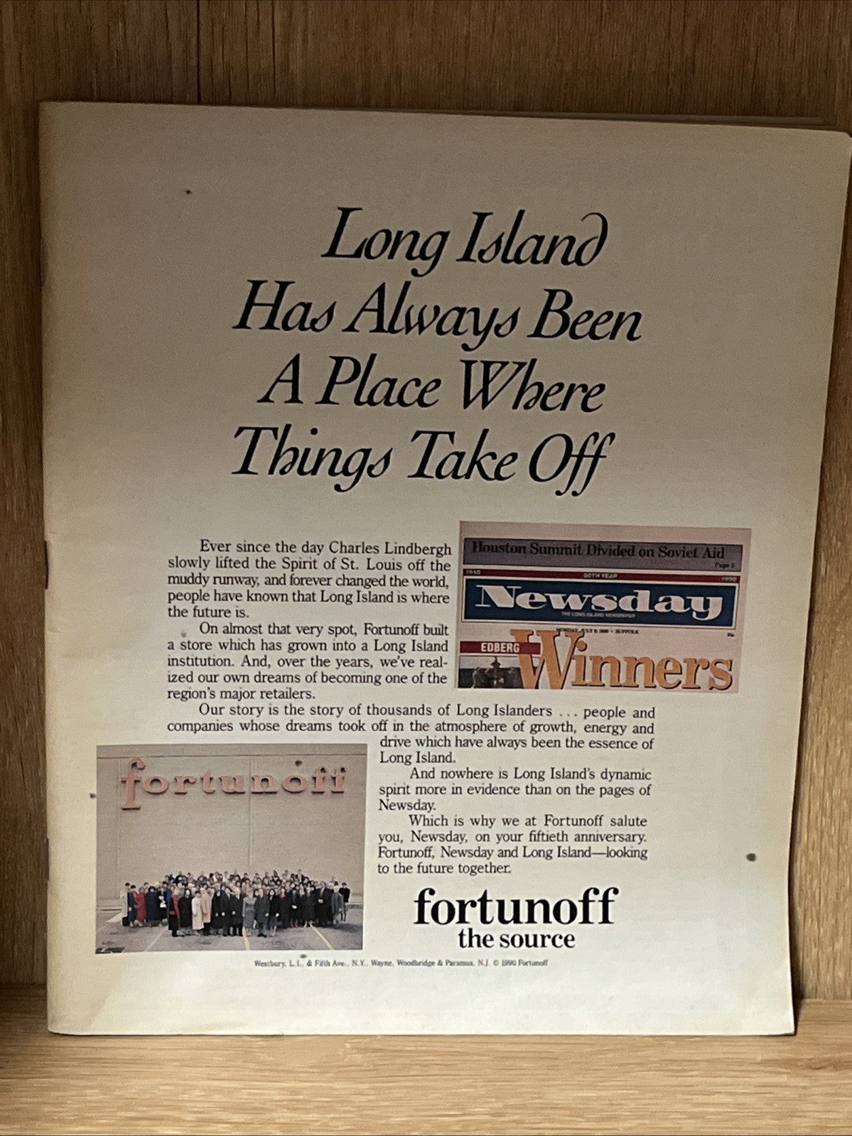 Celebrating Fifty Years of Newsday & Long Island-October 14 1990