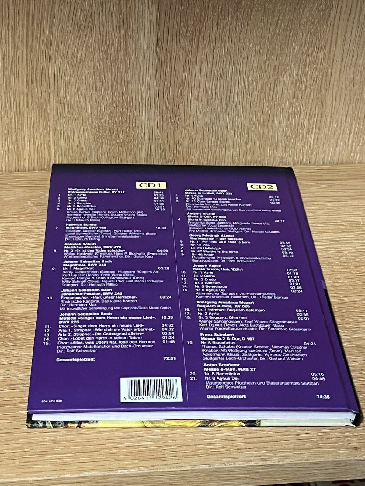 Klassik Alles, was man kennen sollte - Geistliche Musik Buch mit 2 CDs