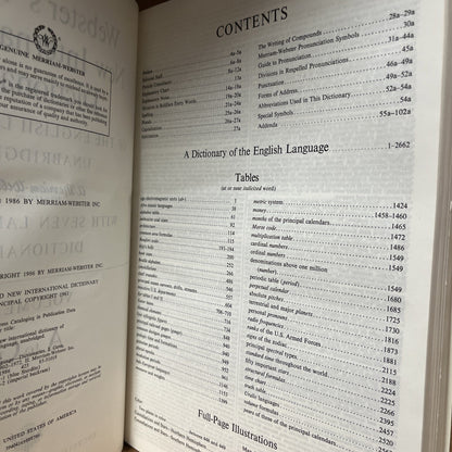 Webster’s Third New International Dictionary Unabridged & 7 Language Dictionary