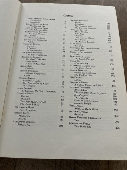 The Barnes Book of the Opera 1st Edition by Glady’s Davidson, 1962