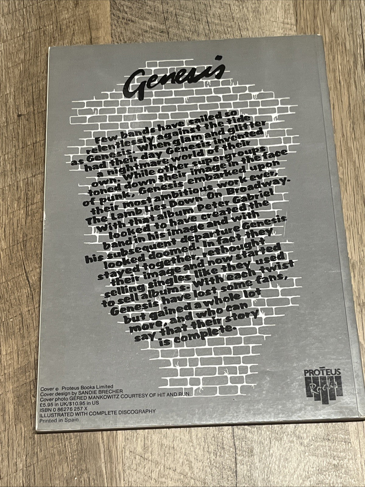 Genesis by Janis Schacht (1984) Exceptional Bio,