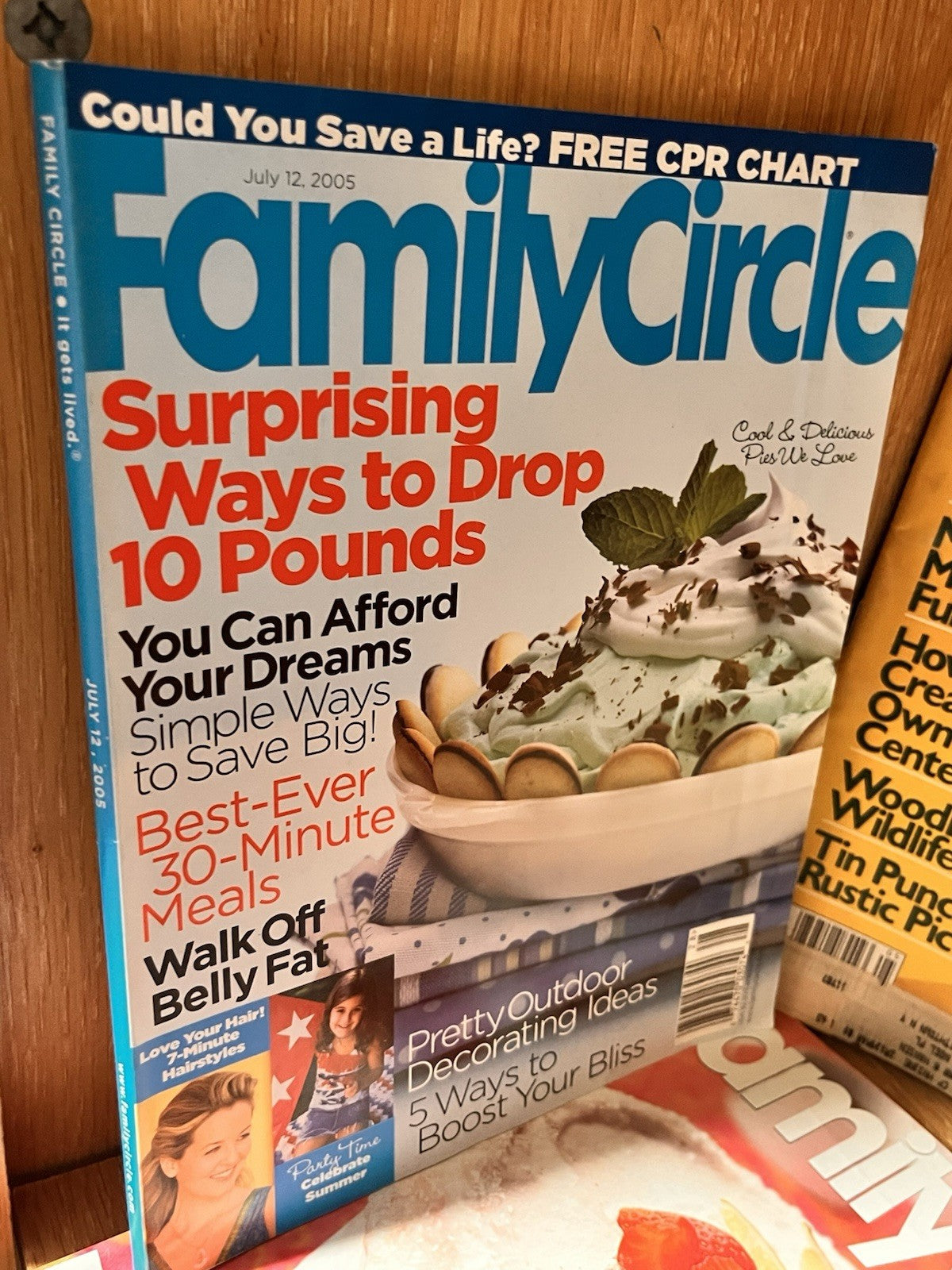 Lot of 8 FAMILY CIRCLE Magazine + Crafts Mag, Quick and Simple Magazine