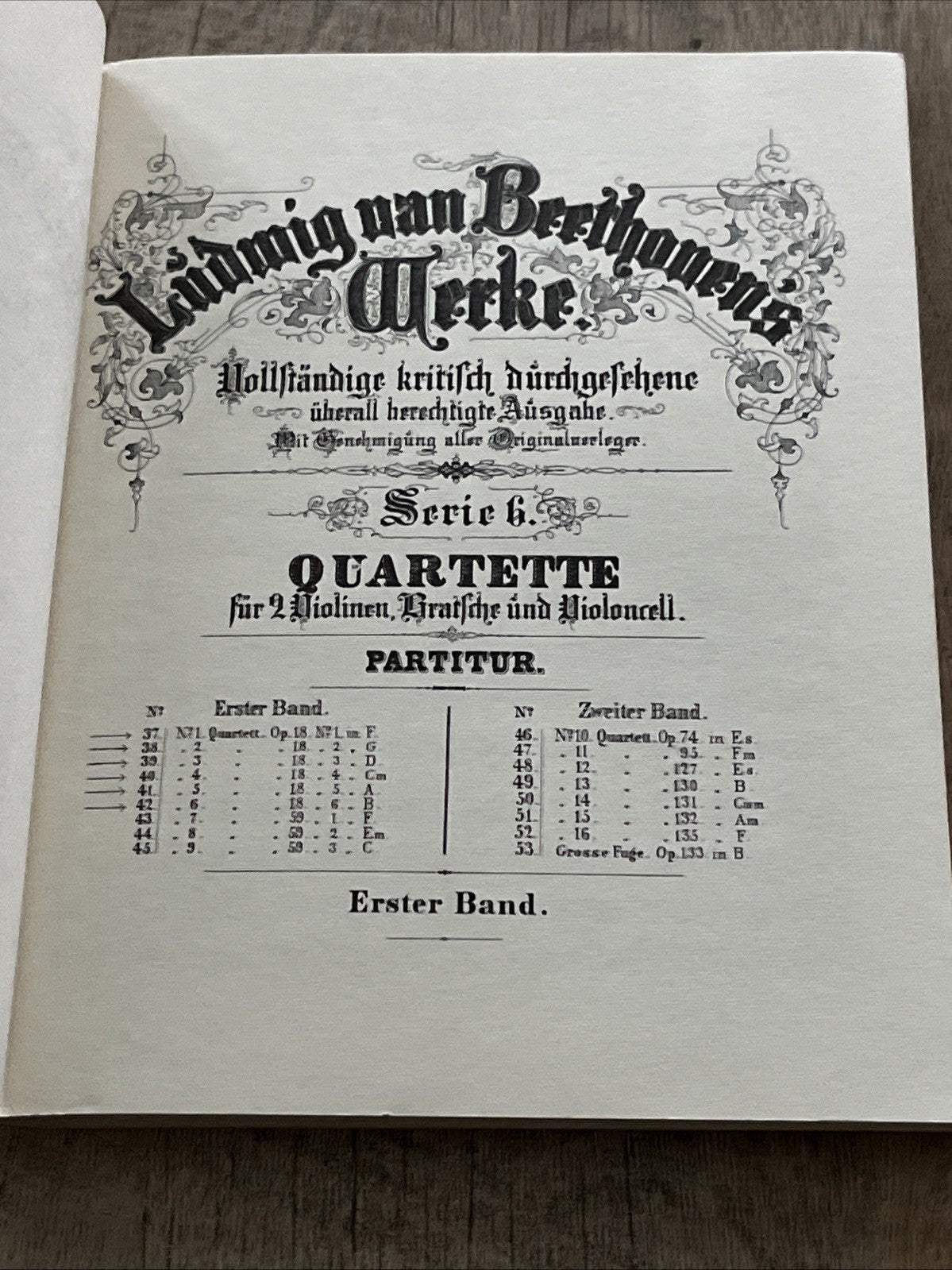 Ludwig van Beethoven: The 17 String Quartets Complete in Four Volumes, Volume I