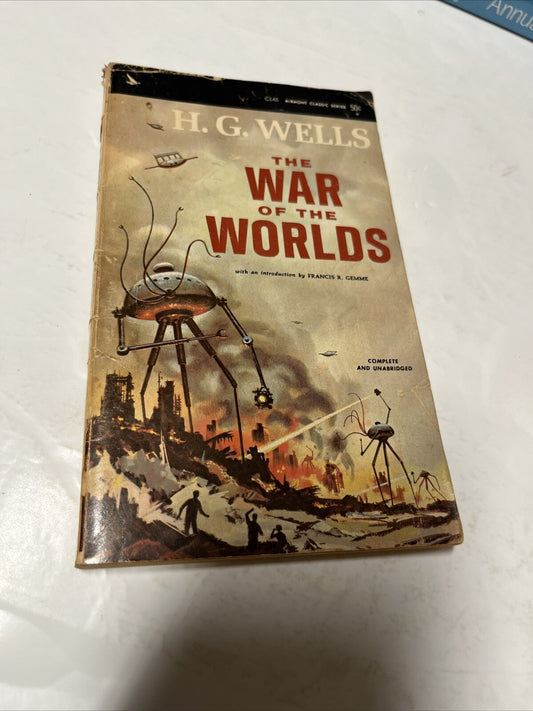 1964 The War Of The Worlds H G Wells Science-Fiction Paperback