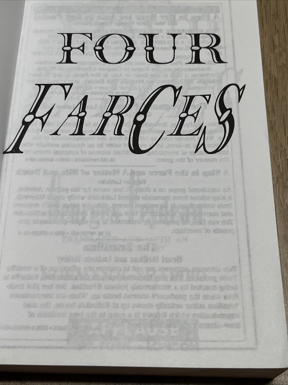 Four Farces (Tour De Farce, Vol 5) - Georges Feydeau