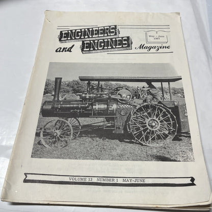 VT Engineers and Engines News Paper May -June 1967 Vol. 13 No 1 Acceptable Cond