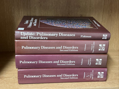 Pulmonary Diseases and Disorders, 2nd Ed, Alfred Fishman, 4 Volume Set,1988/1992
