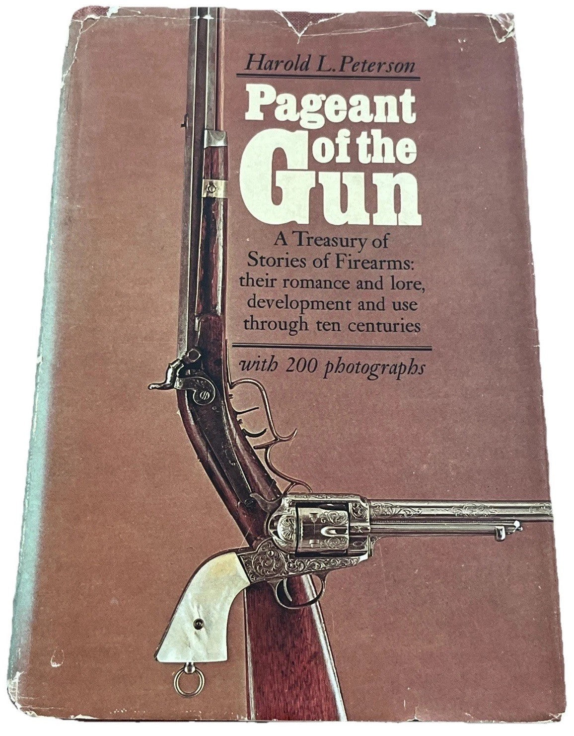 Pageant Of The Gun 1st Edition SIGNED COPY RARE Old Vintage 1967