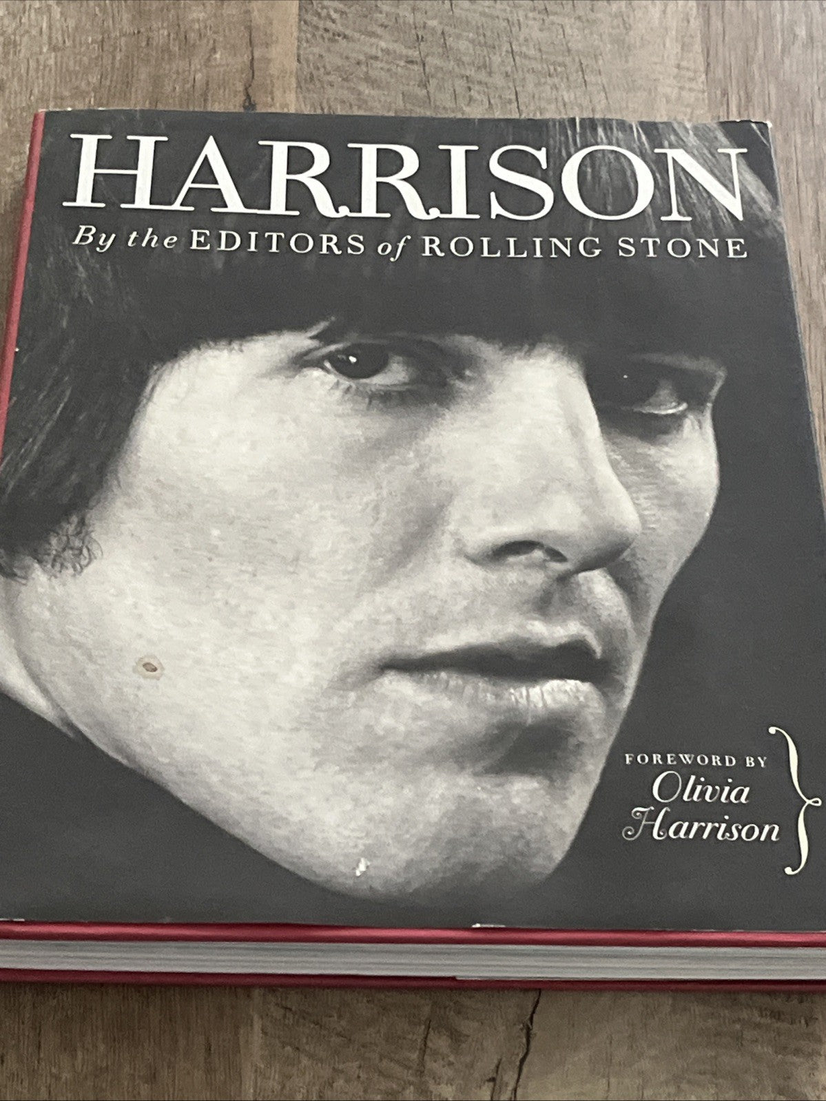 Harrison by Editors Of Rolling Stone by Olivia Harrison (2002, Hardcover)