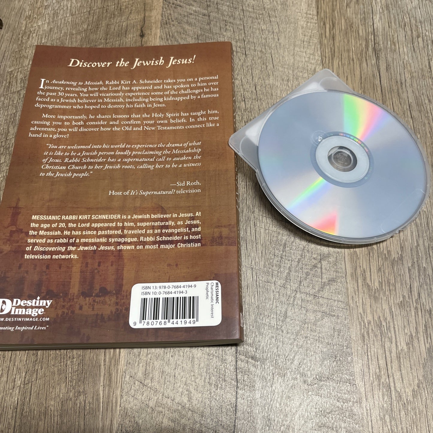 Rabbi K.A Schneider AWAKENING to MESSIAH & Isaiah Reveals The Messiah Audio Cd