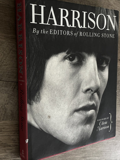 Harrison by Editors Of Rolling Stone by Olivia Harrison (2002, Hardcover)
