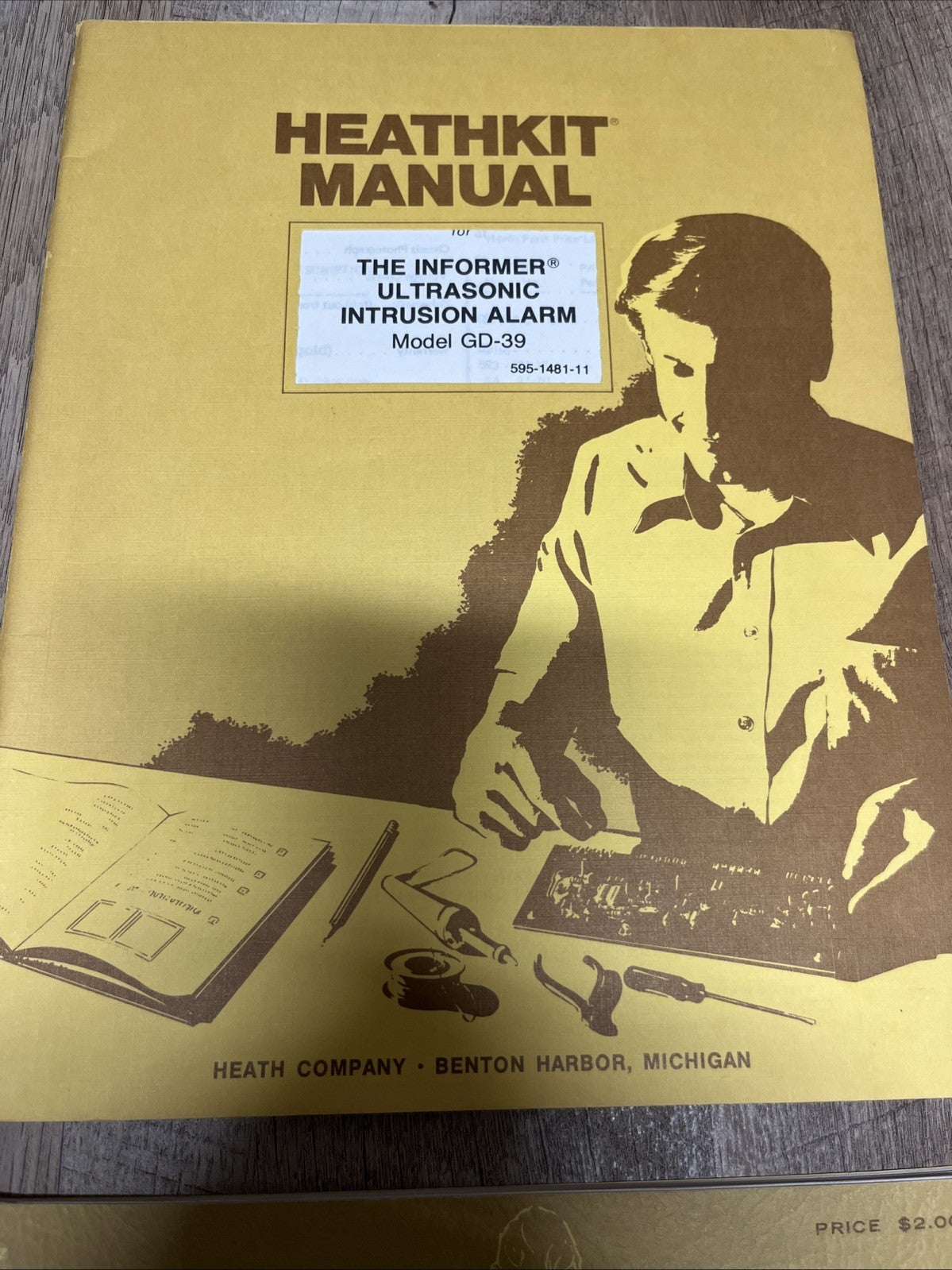 heathkit manual lot Assembly Manual & The Informer Ultrasonic Intrusion Alarm