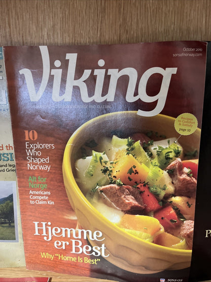 Viking Magazine Lot of 13 Year 92 95 96 04 05 06 07 10 2015
