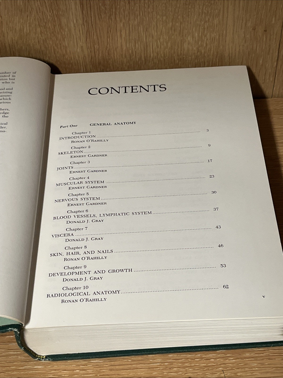 ANATOMY: A Regional Study Of Human Structure Gardner, Gray, O'Rahilly 4th Ed