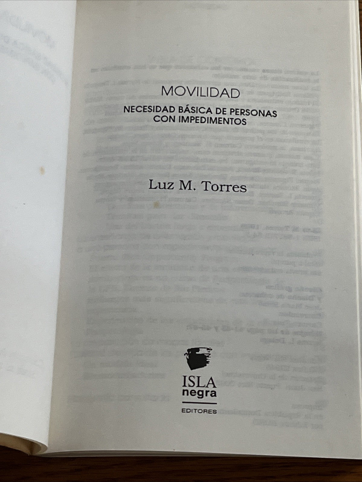 Movilidad: Necesidad básica de personas con impedimentos