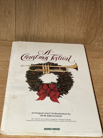A Christmas Festival By Bob Krogstad LOT OF 14