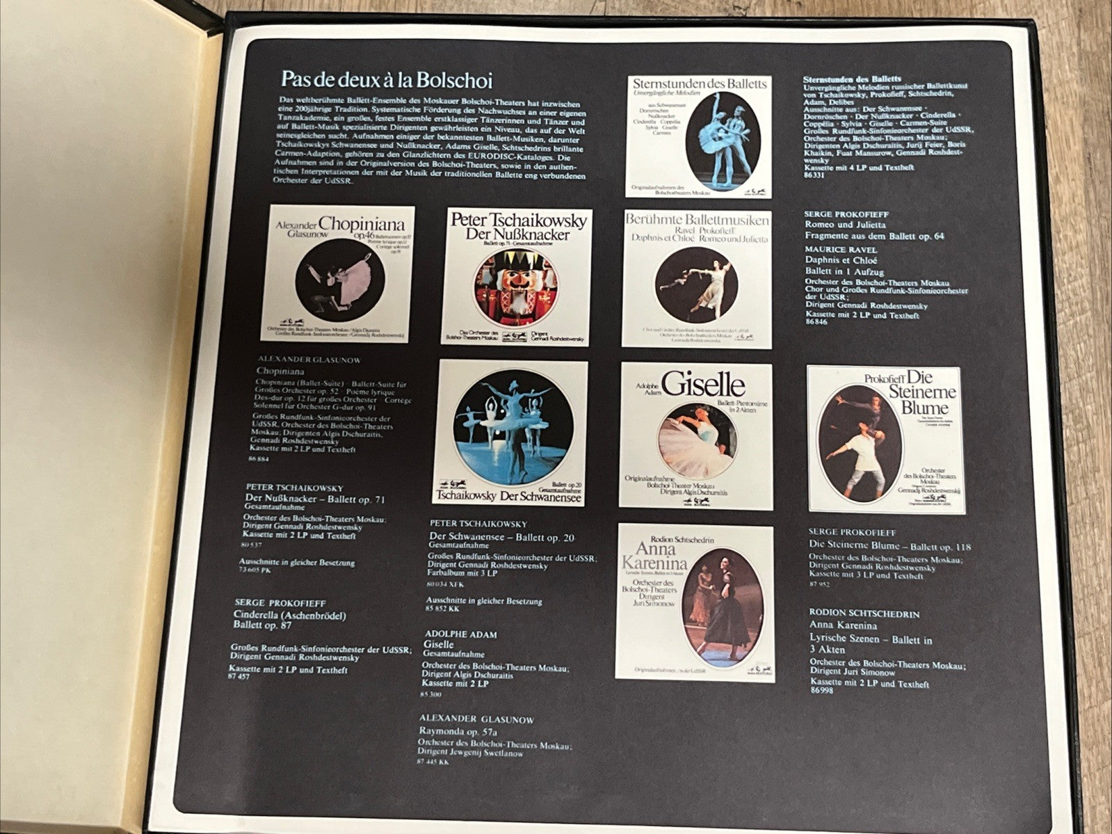 D027 Delibes Coppelia Sylvia Feier Mansurow 2LP Eurodisc 85 960 XDK Stereo