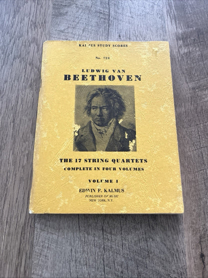 Ludwig van Beethoven: The 17 String Quartets Complete in Four Volumes, Volume I