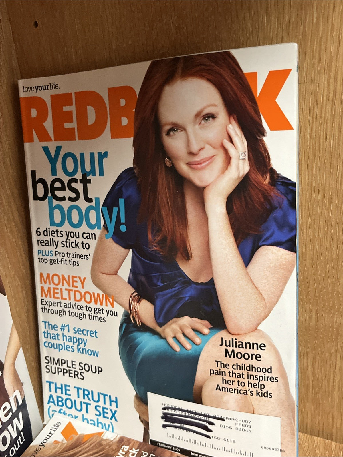 REDBOOK MAGAZINE Love Your Life Lot of 7 2007 - 2009 Mariah, Heidi, Trisha