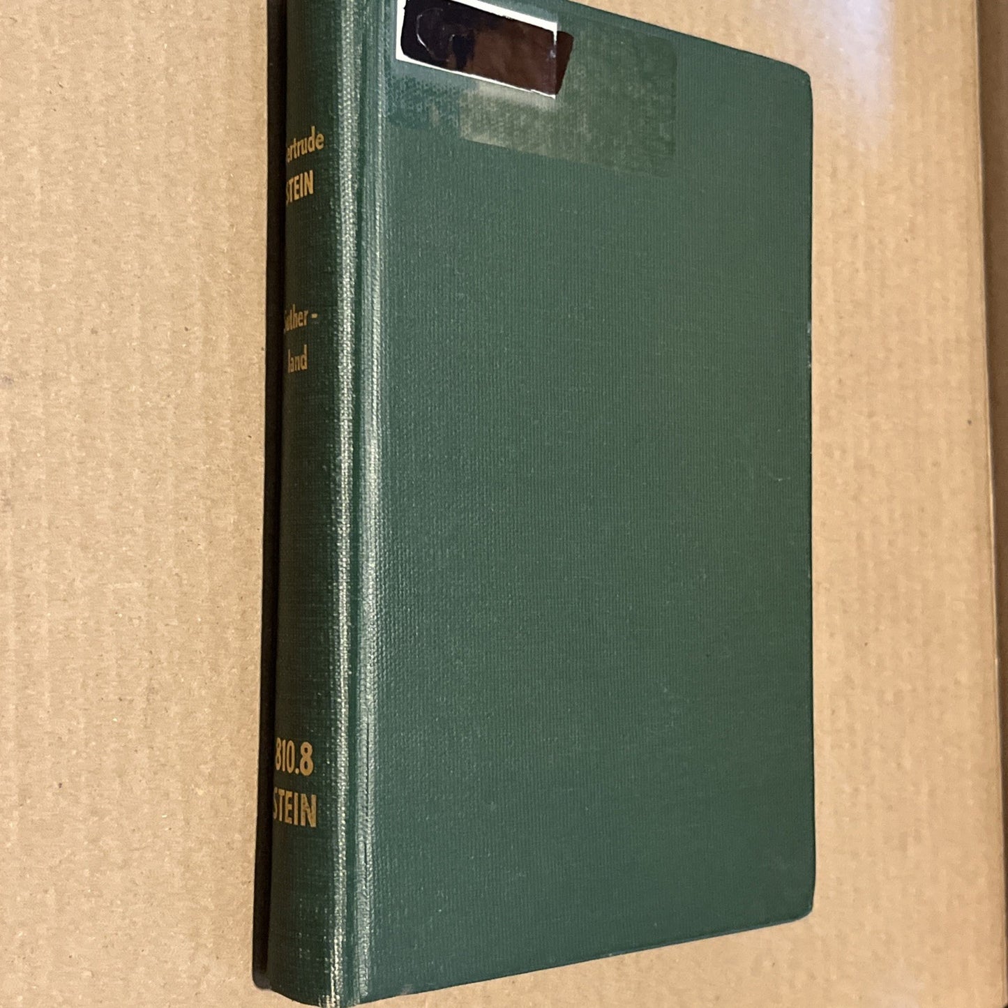 Gertrude Stein : A Biography of Her Work by Donald Sutherland 1951 1st Edition