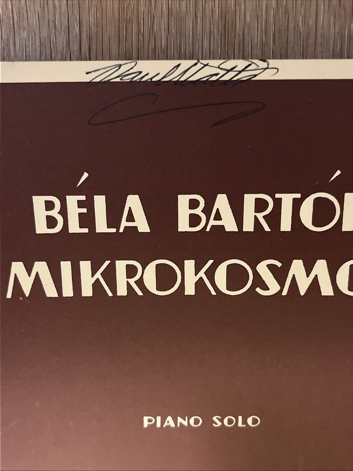 Bela Bartok Mikrokosmos Piano Solo & Schemer’s Llibrary Musical Classics Lot 5
