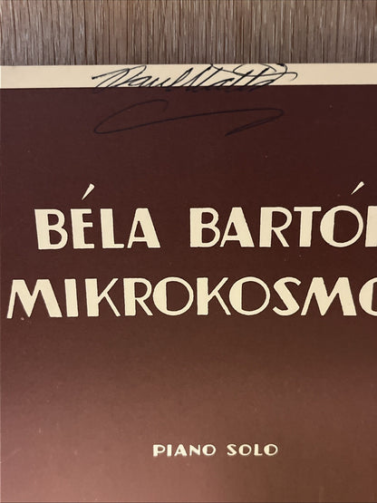 Bela Bartok Mikrokosmos Piano Solo & Schemer’s Llibrary Musical Classics Lot 5