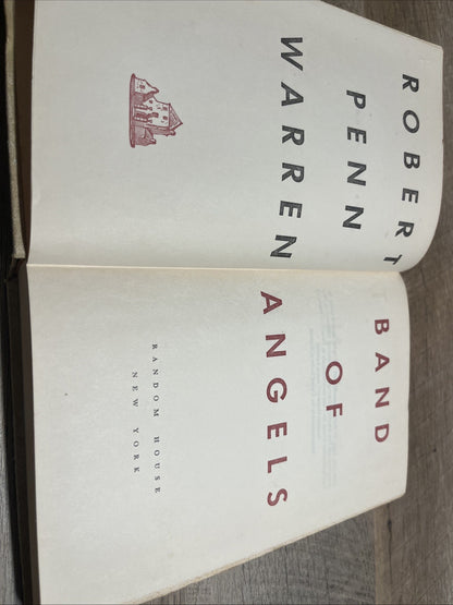 Robert Penn Warren Band of Angels 1st Edition 1955