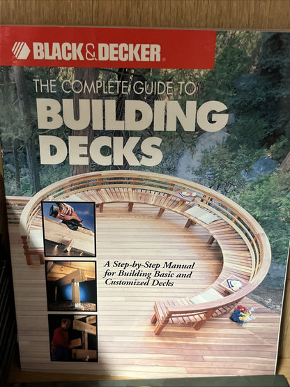 DIY Black & Decker Home Improvement Books Lot 18, Porch, Patio, Complete Guide .