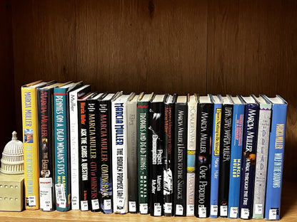marcia muller Lot Of 20 Hardcover Plus 1 Bonus Paperback Marcia Muller Mystery
