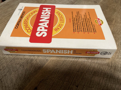 CONVERSATIONAL SPANISH IN 20 LESSONS (CORTINA METHOD) By Diez R. De La Cortina