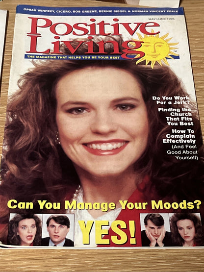 Positive Living Lot 4 The Magazine That Helps/Finding Joy..1995/2003/2004
